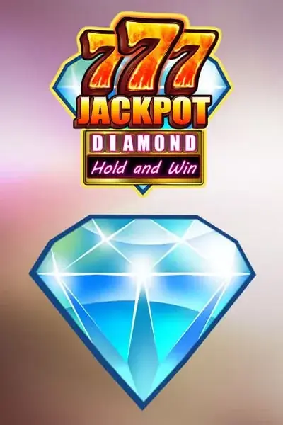 Diamant bleu sous un logo 777