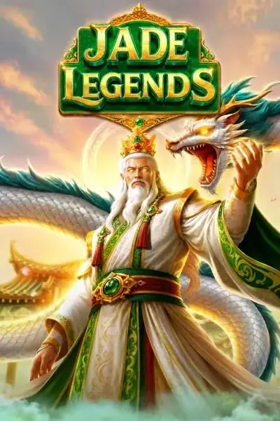 Sage à barbe blanche et dragon de jade