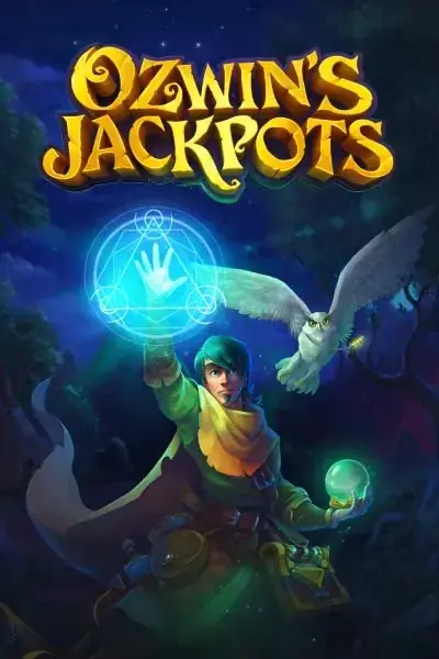Magicien et sa chouette dans la nuit